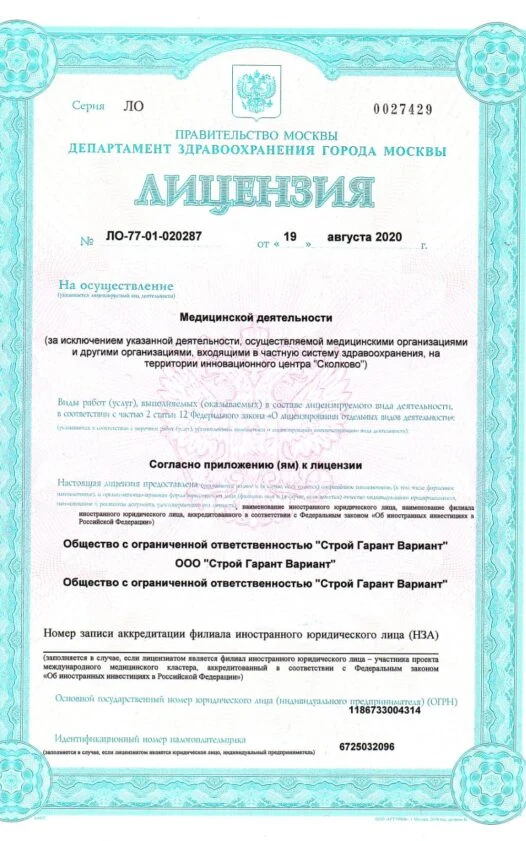 Лицензия и приложение, страница 1